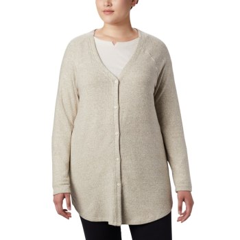 Dámské Kardigany Columbia By the Hearth Plus Size Krém SUYRJX714